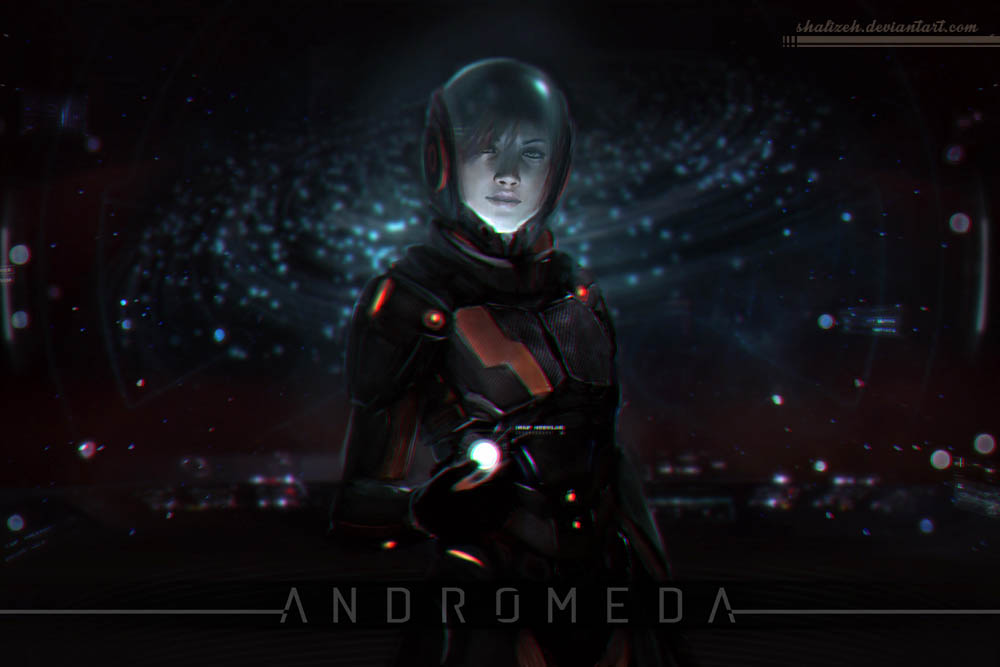 Женский персонаж Mass Effect Andromeda