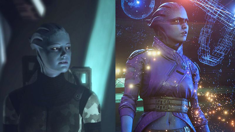 Mass Effect: Andromeda - возраст Пиби