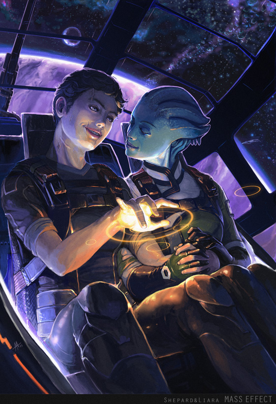 Масс Эффект Mass Effect фэндомы арт красивые картинки игры Гаррус Тали