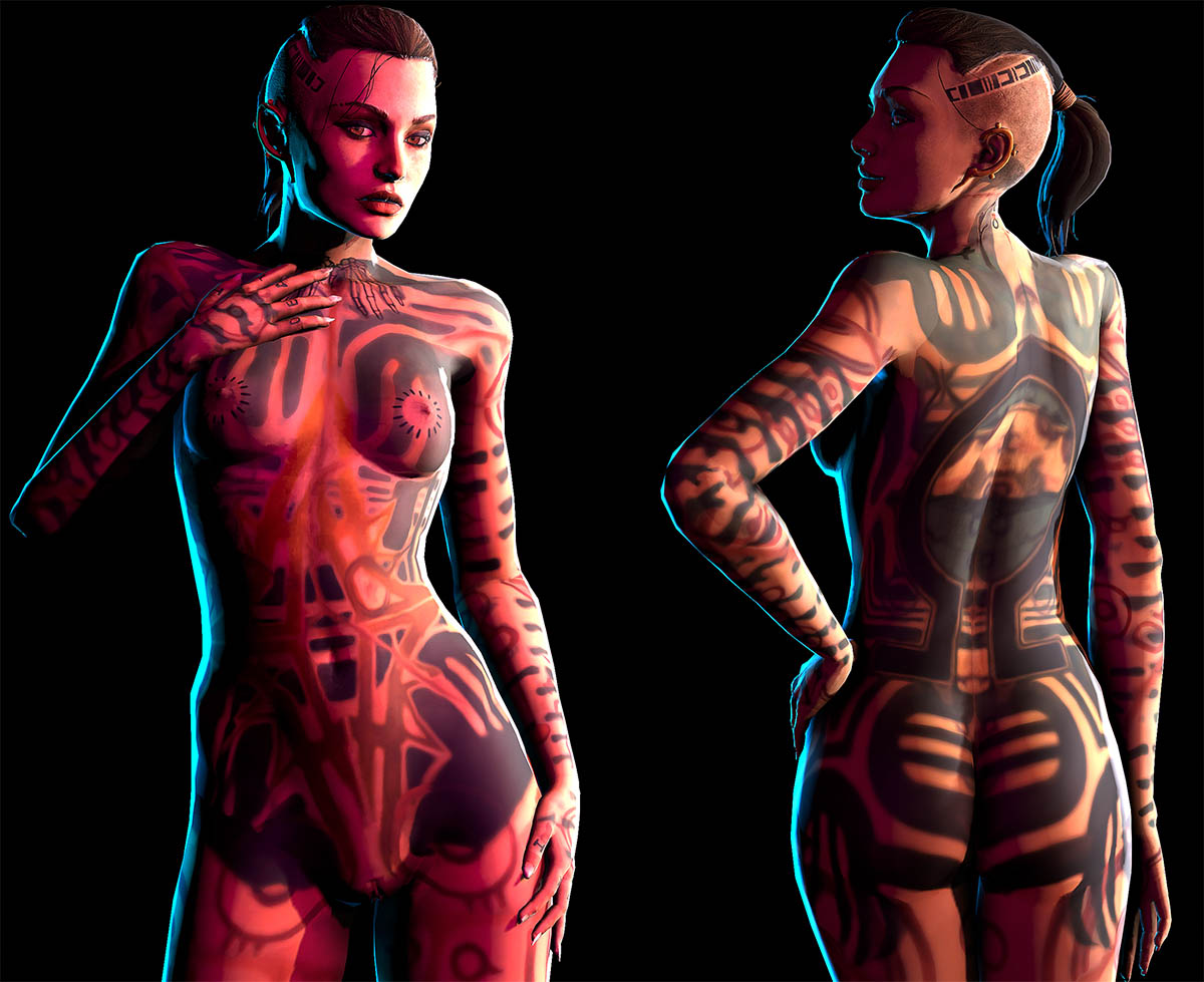 Naked sex with women from mass effect erotic comics