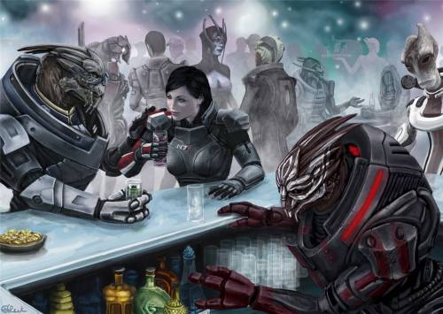 Вечеринка Mass Effect