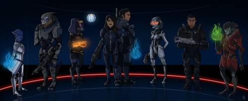 Команда Mass Effect 3