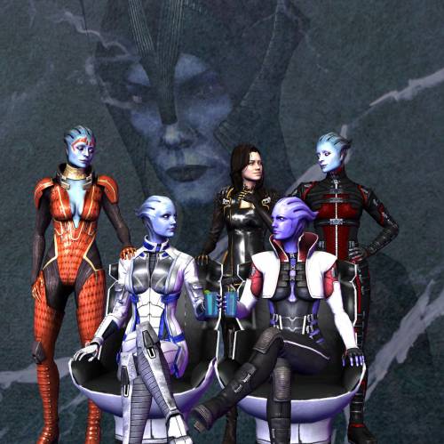 Девушки Mass Effect
