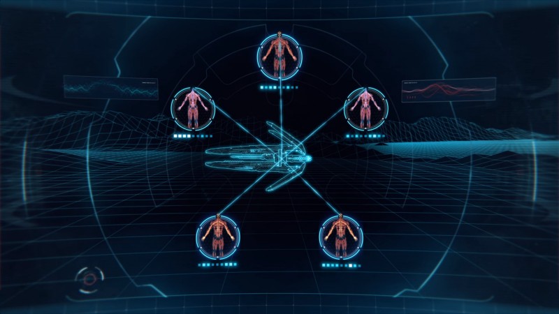Экран с изображением Гипериона в Масс Эффект Андромеда - скриншот