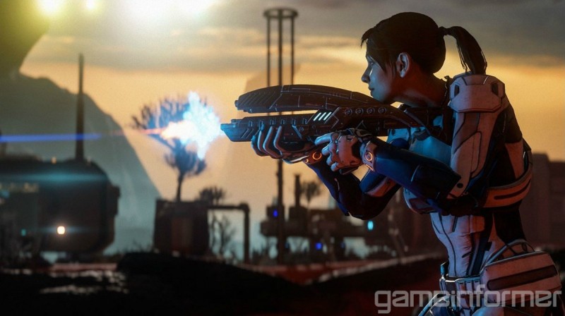 Официальные скриншоты Mass Effect: Andromeda для GameInformer. Главный герой Mass Effect: Andromeda