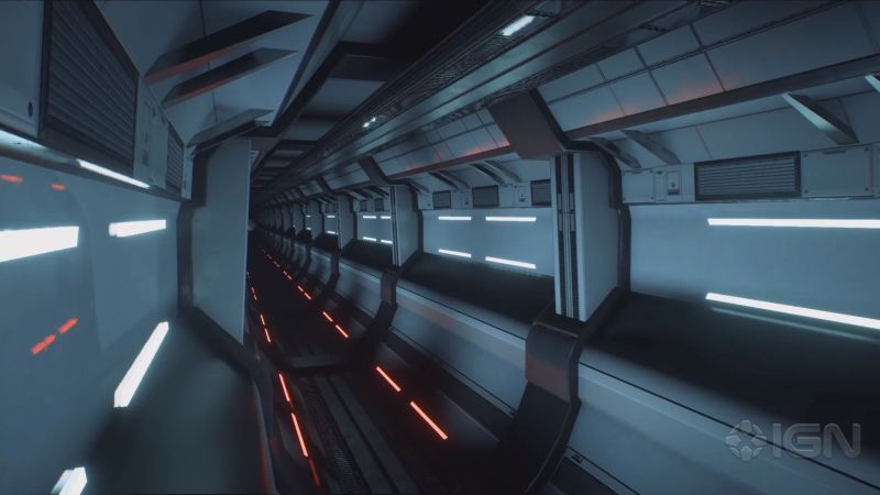Транспортный тоннель на Нексусе, скриншот из трейлера