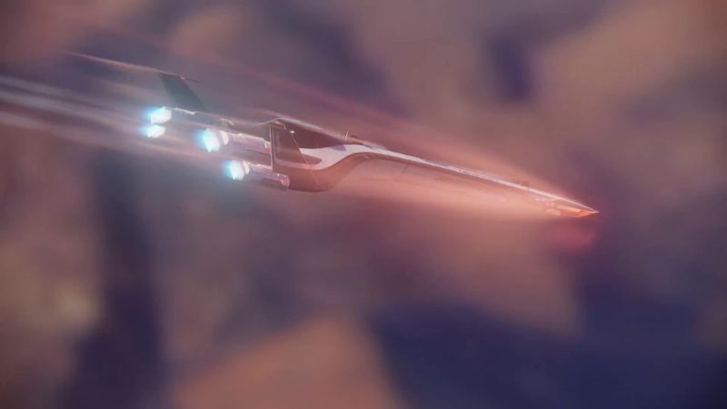 Корабль Буря входит в атмосферу планеты - скриншоты из ролика с CES 2017