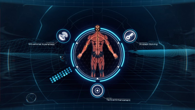 Принцип действия биоимплантов на экране в Масс Эффект Андромеда - скриншот