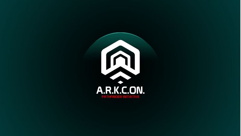 Логотип ARKCON из Mass Effect: Andromeda - арт от pateytos