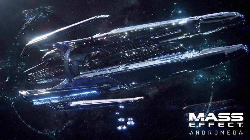 Mass Effect Andromeda корабль Гиперион Hyperion spaceship