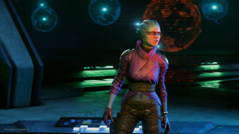 Новая азари в Mass Effect: Andromeda