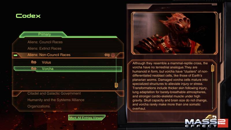 Кодекс Mass Effect