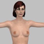 Модель тела фемШепард - femShepard Nude Body