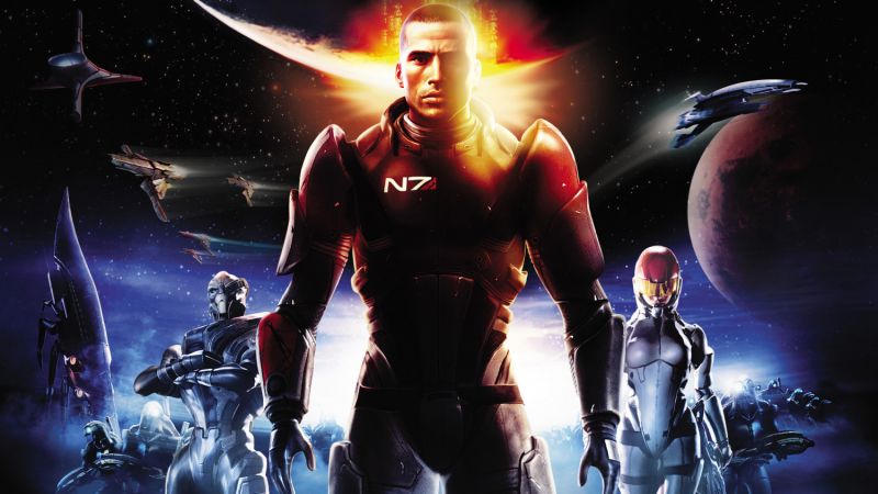 Обложка Mass Effect