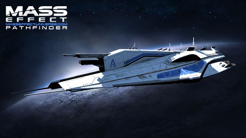 Mass Effect Pathfinder promo page