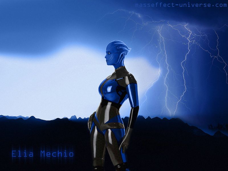 Азари Элия Мехио - персонаж ФРПГ Mass Effect: Synthesis (Эпоха Машин)