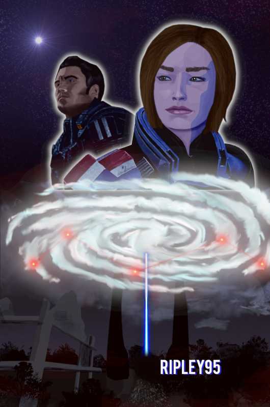 Commander Shepard and Kaidan Alenko