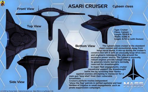 Корабли азари - крейсер азари от euderion