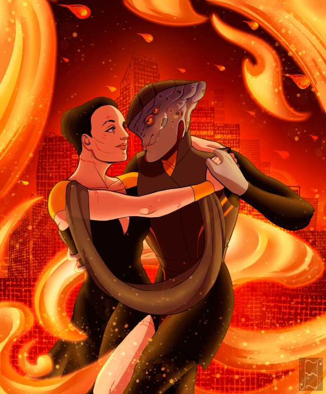 Танец в огне