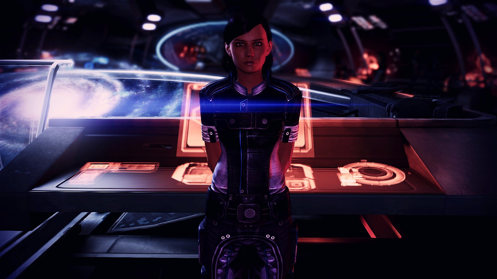 Саманта Трейнор - Фан-арт Mass Effect 3.