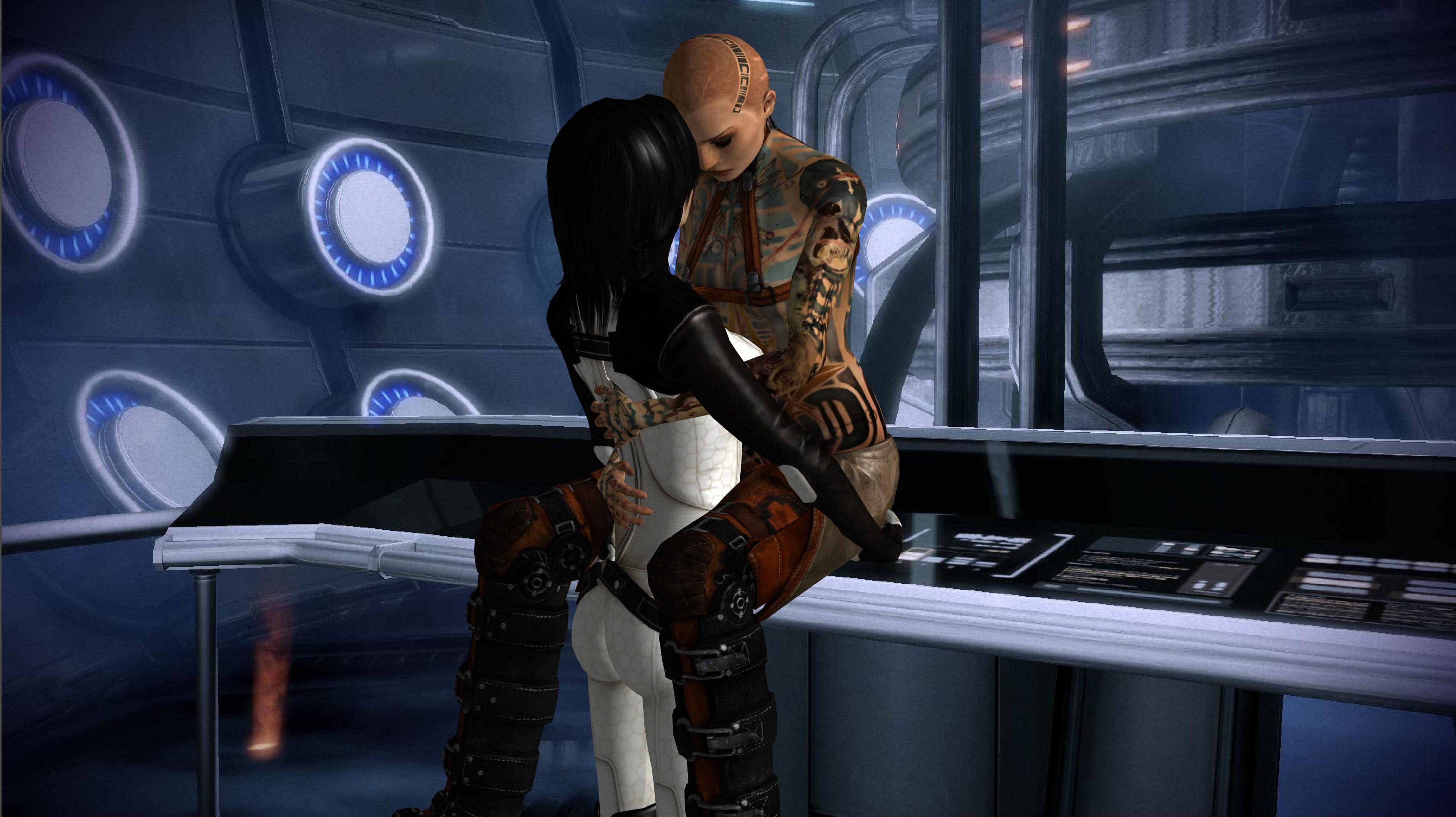 Миранда и Джек - Фан-арт Mass Effect 3.