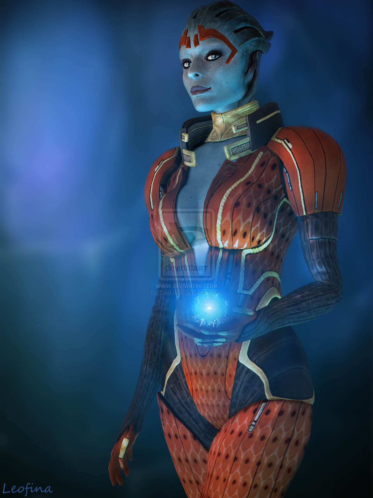Самара - Фан-арт Mass Effect 3