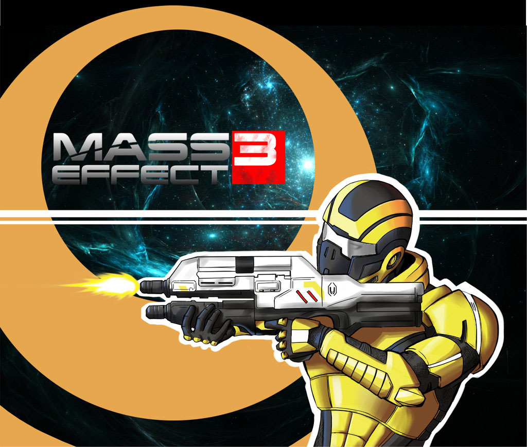 Mass Effect 3 Фан арт Mass Effect 3