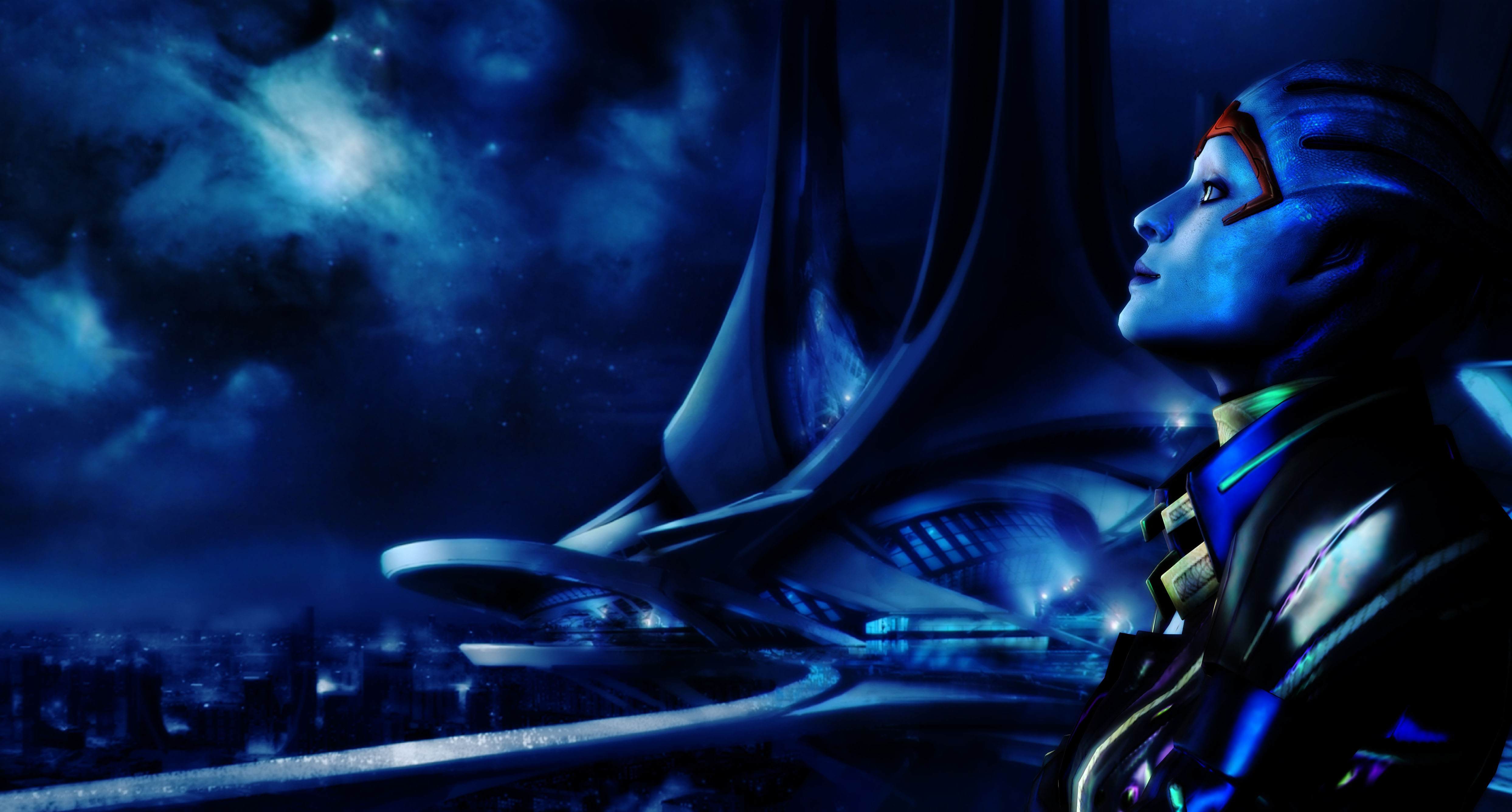 Самара - Фан-арт Mass Effect 3