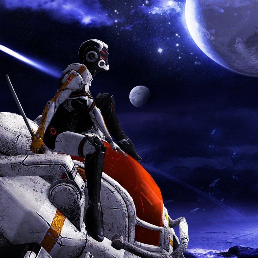 Фантом и Атлас - Фан-арт Mass Effect 3.