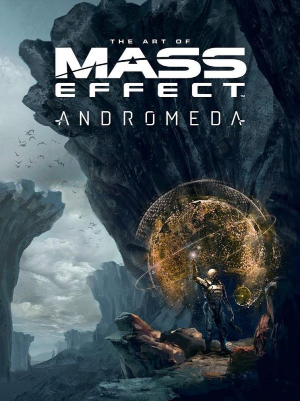 Скриншот обложки артбука The Art of Mass Effect: Andromeda
