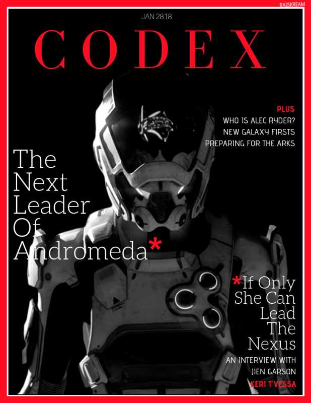Джиен Гарсон на обложке журнала Codex