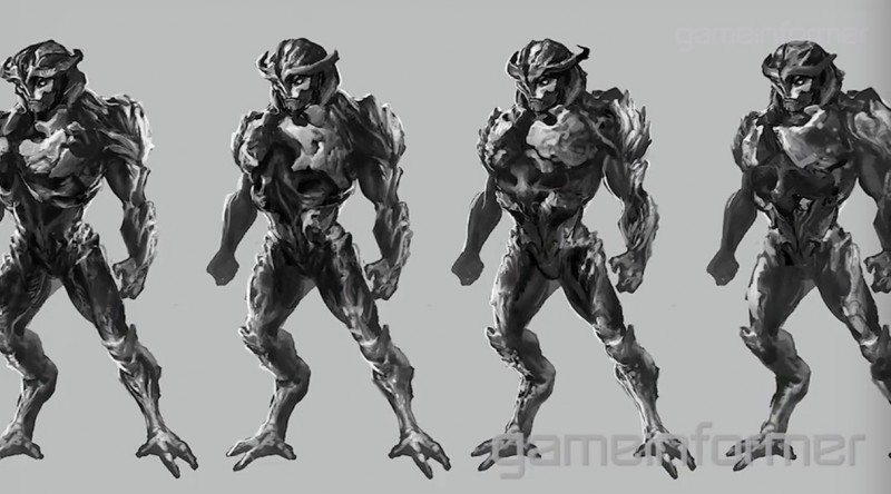 Концепт-арт новой расы антагонистов в Mass Effect: Andromeda - кеттов (kett)