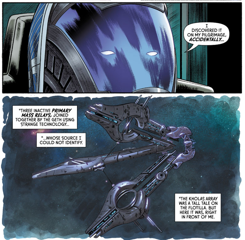 Телескоп гетов из комикса Mass Effect Discovery