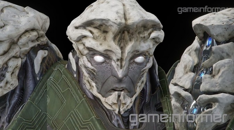 Концепт-арт новой расы антагонистов в Mass Effect: Andromeda – кеттов (kett)