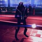 Танцующий Гаррус в DLC Цитадель, анимация